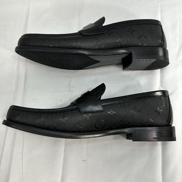 Rare Louis Vuitton LV X NBA Monogram Leather Men's 9.5M Shoes - Picture 9 of 14